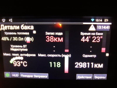 настройте детали бака.